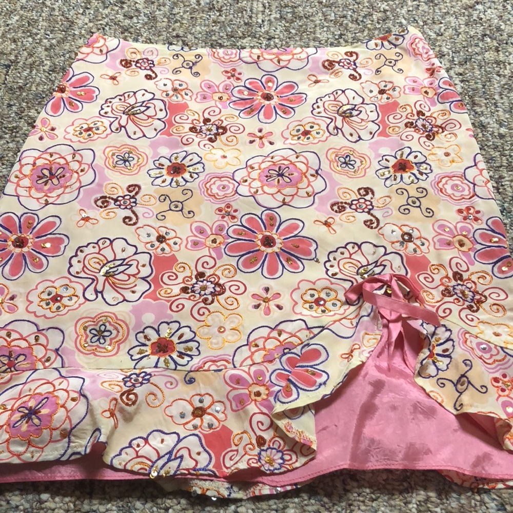 Nanette Lepore beaded skirt